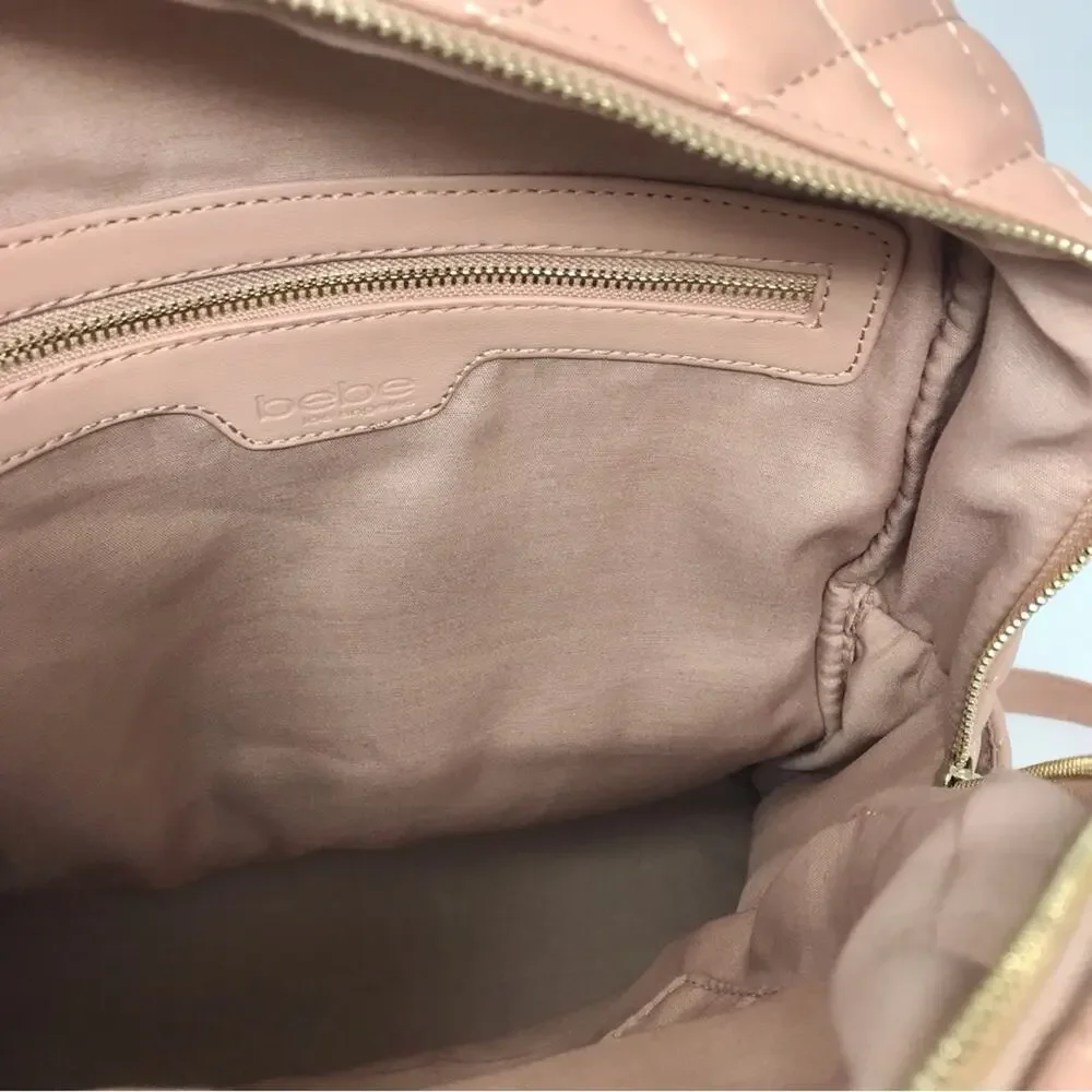 Bebe NWOT Pink Backpack Danielle Barbiecore Bag  Balletcore Purse